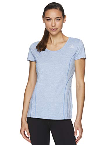 T-shirt Reebok en jersey femme pour éviter l\'inconfort en taille S bleu