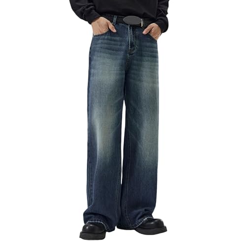 Pantalones vaqueros para hombre holgados perfectos para el estilo urbano de otoño