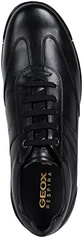 Geox Men's Low-Top Trainers Sneaker, Black, 8 | Image 3