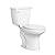 PROFLO PFCT300HE Complete 1.28 gpf Standard Height Round Two Piece Toilet with 12 in. Rough-In - White