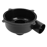 Elprico Vakuum-Zyklon-Staubabscheiderdeckel mit Dichtungsring, Ersatzabdeckung für Trocken-Nass-Staubsauger, Einfach zu Installierende, Universelle Passform