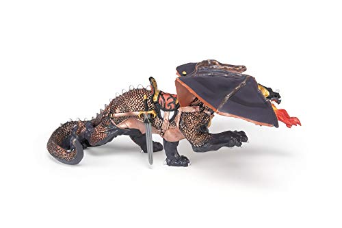 Papo Figure "Dragon Of Darkness" Toy Figure #TOP4