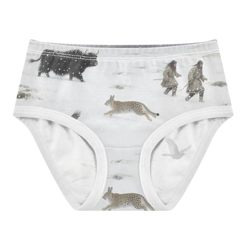 Sport Panties Daily Wear Panties Comfort Underwear for Girls in Sizes 2T,3T, 4T, 5T, 6Y and 8Y