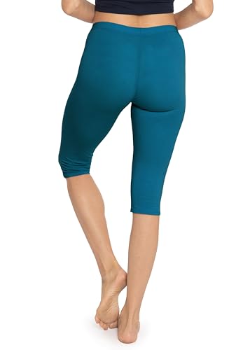 Image of STRETCH IS COMFORT Women's Ultra Buttery Smooth Cotton Leggings, Knee Length Leggings or Shorts | Small to 5X