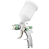 Farbsprühgerät, HVLP-Spritzpistole Malerei Gun 600ml 1.4/1,7/2,0 mm Düsengröße Wasserborsche...