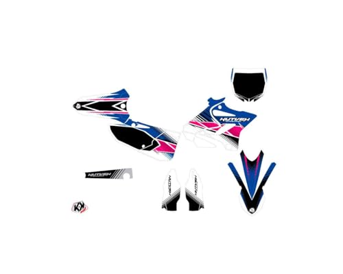 Kit déco moto cross Yamaha 125 YZ rose rénove vos plastiques rayés