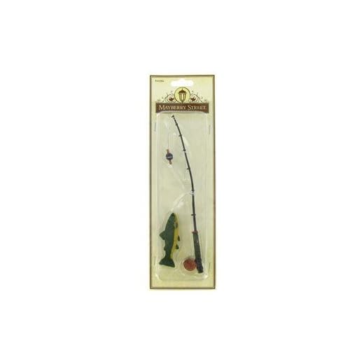 Miniature Fishing Pole with Fish