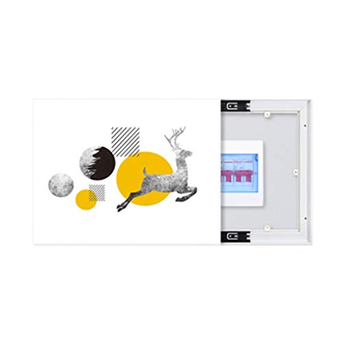 IXOAKQ Wall Mounted Electrical Panel Cover,Electric Meter Box Cover Electric Box Simple(Outer55*45CM inner45*35CM) (Outer50*40CM inner40*30CM)