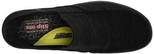 Skechers Skechers Men's Melson - Medford Hands Free Slip-in Men's Casual, Black, 7.5, Medium, US