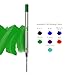 Monteverde Capless Gel Ballpoint Refill to Fit Parker Ballpoint Pens, Fine Point, Green, 2 per Pack (P422GN)