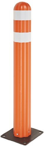 Image of Eagle 1734OR Poly Guide Post Delineator with Reflective | 5-3 /4 inch Width x 42 inch Height, Orange