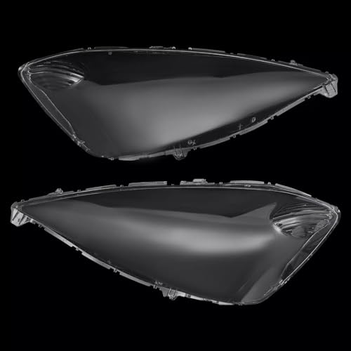 XIJIE for 2008 2009 2010 Honda Fit Hatchback Headlight Lens Covers Driver Left & Passenger Right Side Clear Color