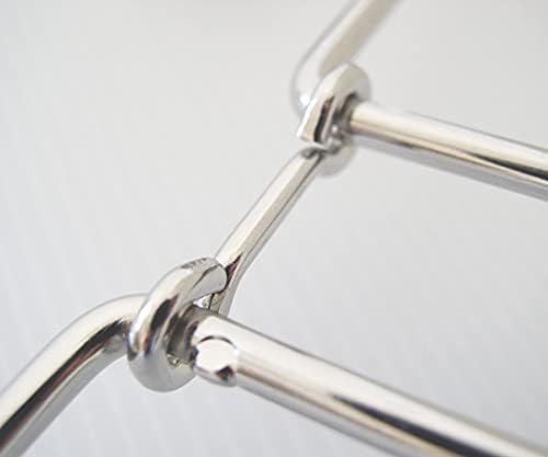 Whitemax 008930160 All Stainless Steel Adhesive Roller Hardware 6.3 inches (160 mm)