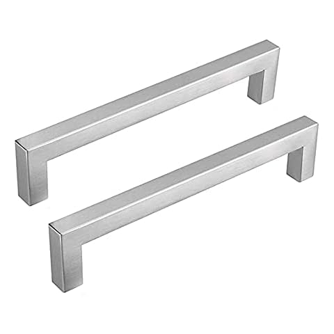 20 Pieza goldenwarm Tiradores Cocina 160mm Tiradores Cajones Tiradores Armarios Tiradores Muebles Plateados Cover