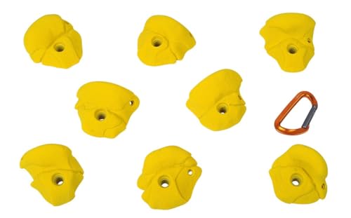 Poignées d'escalade Pulse Jugs M ergonomiques pour prises moyennes de couleur au choix