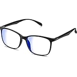 cloudfield Blue-Light Blocking Glasses for Men and Women - Anti-Blue Ray Glasses for Gamers - Suitable for Everyone Working and Studying at Home (Transparent)