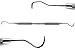 Dental Scaler Anterior Posterior New Periodontics Instrument 2 Pcs Set Sickle H6/h7, Jaquette U15/30