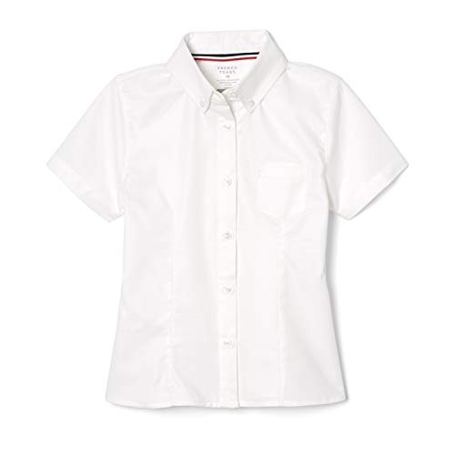 Chemise à bouton bas garçon anti-plis French Toast Se9284 facile à repasser