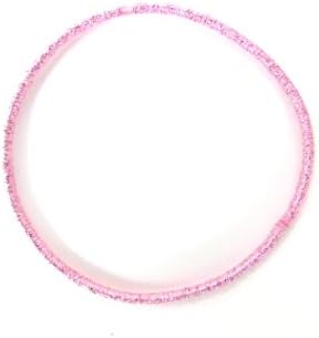 Amazon Co Jp ラメが可愛いリングゴム ヘアゴム 輪っかゴム オールラメ ピンク ビューティー