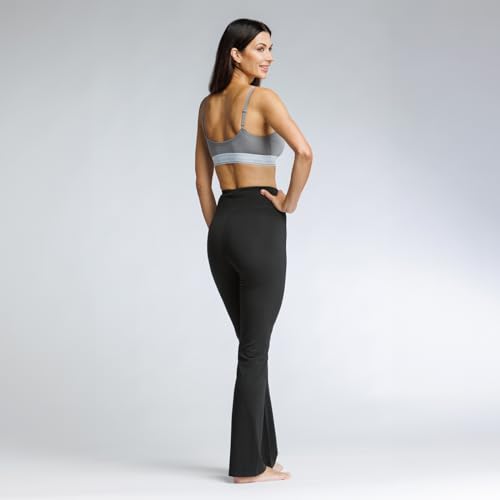Fishers-Finery-Womens-Ecofabric-High-Waisted-Bootcut-Yoga-Pants-Comfy-Athletic-Leggings