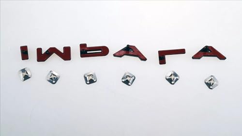 Image of 2Pcs 1964 64 Impala Quarter Panel Emblems Car Badge Letters Licensed Nameplate Replacement for Impala (Chrome)