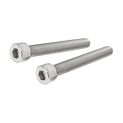 M METERXITY 5 Pack Hex Socket Head Cap Screws, Stainless Steel Full Thread Machine Screw, Anti Resistance - Image 4