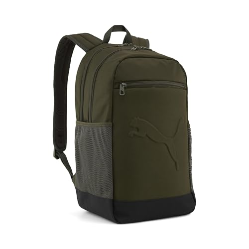 Puma Mochila Buzz, verde-oliva escura (21), tamanho nico