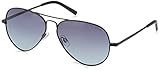 occhiali da vista ray ban aviator uomo Le lenti sono polarizzate PLD 1017/S Wj 003 Occhiali da Sole, Nero Opaco, 58 mm Unisex