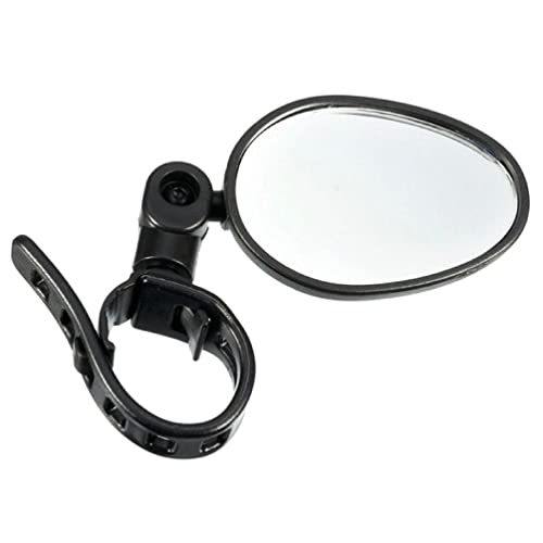 ljhnba 360° Rotatable Bike Mirror Handlebar Mount Rear View Mirror Wide Angle Rear View Bike Bar End Mirror Accessories Rear View Mirrors Handle Bar Mount
