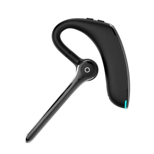 Wireless Earphone Ear-Hook Headphone Boom Mic Compatible with Consumer Cellular IRIS Connect, Handsfree Single Headset Over The Ear Earbud