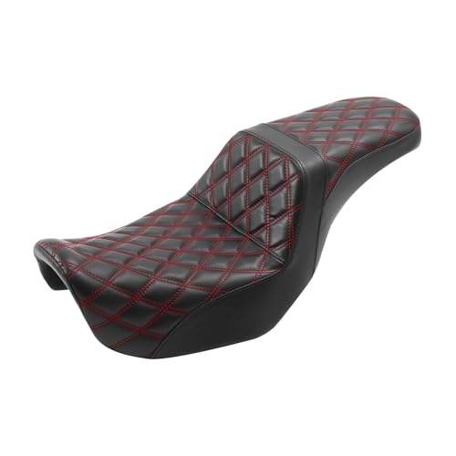 Asiento de pasajero para motocicleta Dyna que elimina la fatiga del acompañante