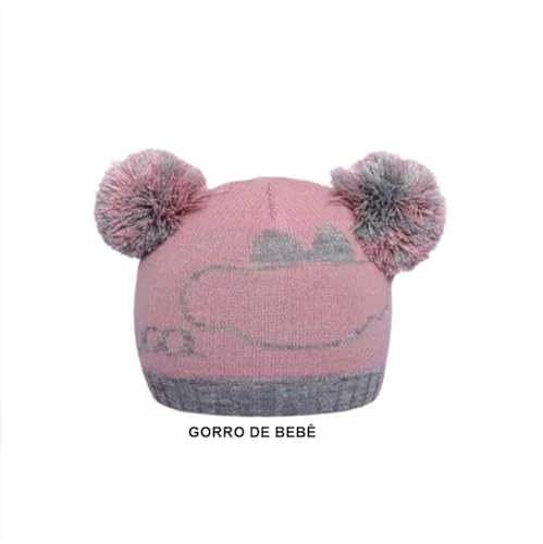 Lilica Gorro com Pompom Rosa