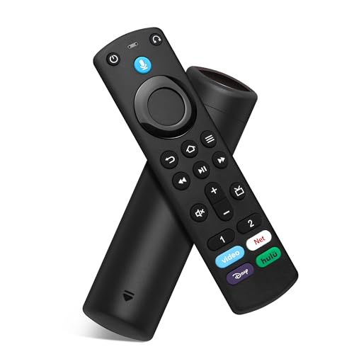 Replacement Remote Control Compatible with Firestick 4K(1st/2nd Gen), TV Stick (2nd Gen/3rd...