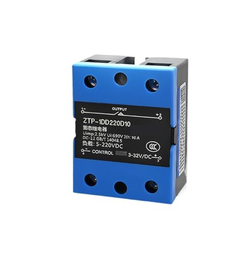 Solid State Relay Single-Phase Industrial Grade SSR-40DA ZTP-1D4840(40A Single Phase AC Controlled AC)