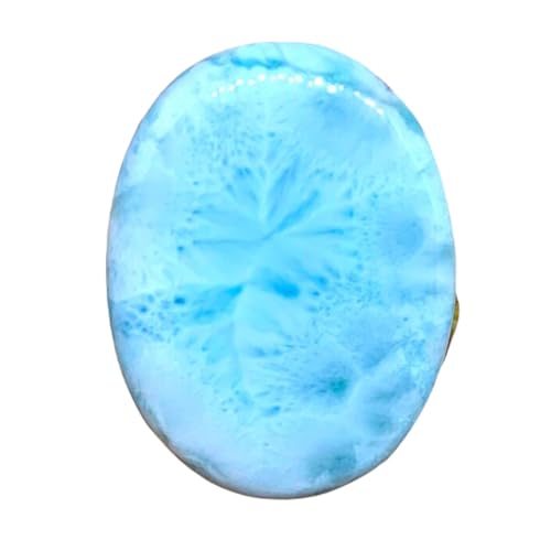 Larimar cabochon en vrac pierre naturelle pour façonner un bijou chargé d'histoire