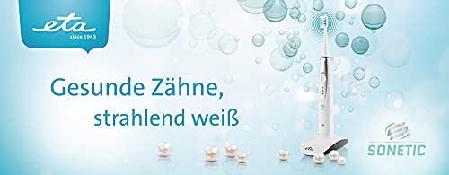 ETA Elektrische Schallzahnbürste Sonetic mit UV-Technologie und 3 Reinigungsprogramme – Bild 3