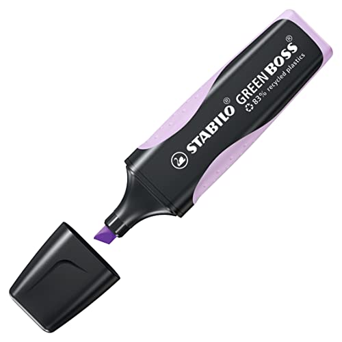 Image of STABILO GREEN BOSS Highlighter Pen | 1 Piece | Pastel Lilac Haze