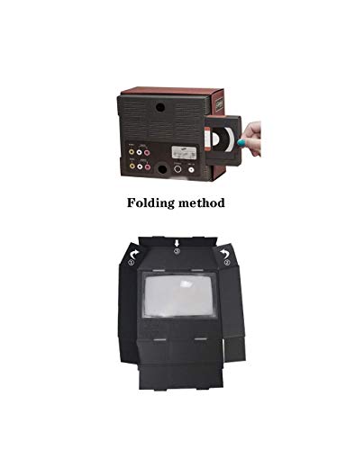 Hd 3D Mobile Phone Screen Tv Magnifier Amplifier Mini Retro Small 8 Inches Magnifying Glass With Foldable Holder Stand For Any Smartphone Movie Video #TOP2