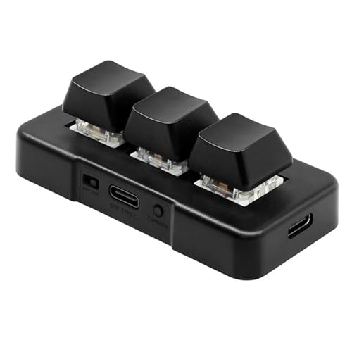 Clavier 3 touches programmable DIY pour automatiser vos raccourcis PC gaming
