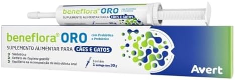 Beneflora ORO Avert Suplemento Para Saúde Oral de Cães e Gatos