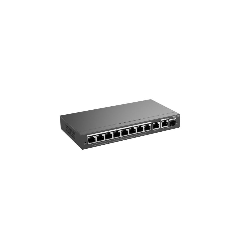 Ruijie Reyee 10-Port Smart Gigabit PoE Switch, RG-ES210GS-P