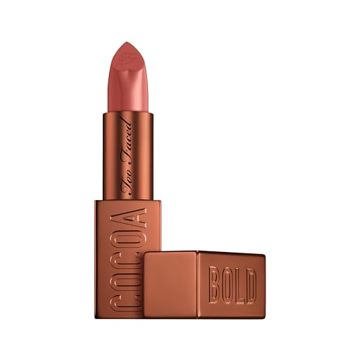 Too Faced Cocoa Bold Lipstick | Creamy, Nude Lipstick Shades with...