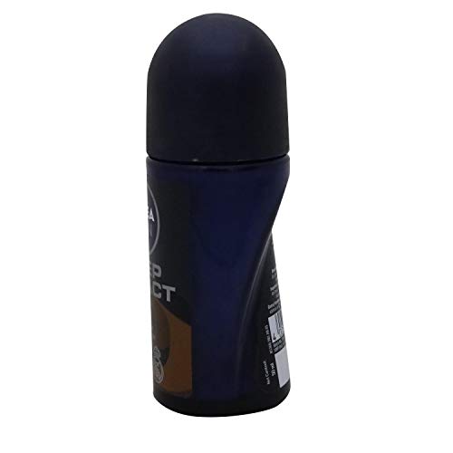 Image of NIVEA MEN Deep Impact Energy Deodorant Roll On 50ml | With Black Carbon | 48 Hour Freshness | Fresh Scent | All Skin Type