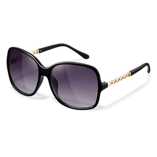 Oversized Sunglasses Womens Trendy Big Square Large Frame Sun Glasses Ladies Shades UV Protection CL144