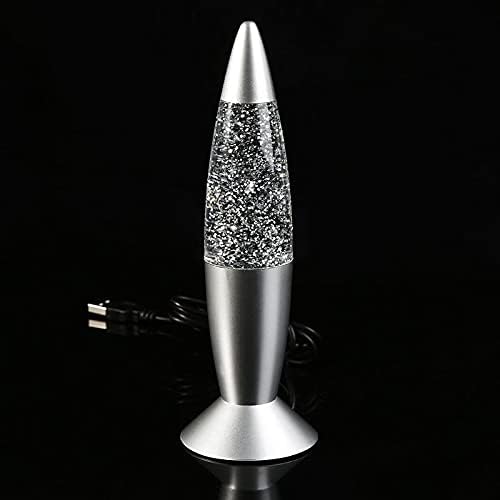 Miniatura 6 de 3D Rocket Multi Color Cambio Lava Lámpara RGB LED Brillo Noche Luz Regalo