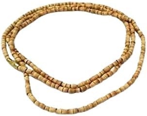 Pure Tulsi Kanthi Mala from Vrindavan ISKON– Handcrafted Sacred Hindu Necklace for Spiritual Protection & Meditation-image-12