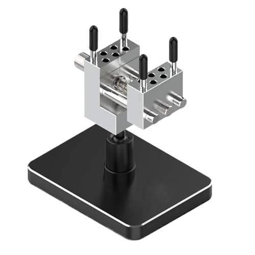 Renopfect Tornillo Pequeño - Torno De Sujeción De Mesa 2 En 1,Banco De Trabajo Portátil Para Taladro Con Mordazas Antideslizantes De Precisión Y Liberación Rápida Para Metalurgia Carpintería Garaje