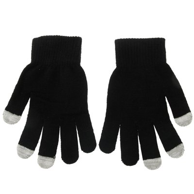 wortek Étui ® Gants écran Tactile dans la Taille M – L pour Tous Les téléphones Portables,...