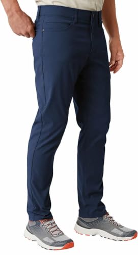 Weatherproof Vintage Mens Mid-Weight Mid Rise Tech Pant (US, Waist Inseam, 36, 29, Regular, Regular, Blue)3
