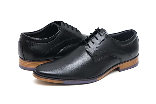 Image of ARAMISH Men's Genuine Leather Lace Up Office Formal Shoes